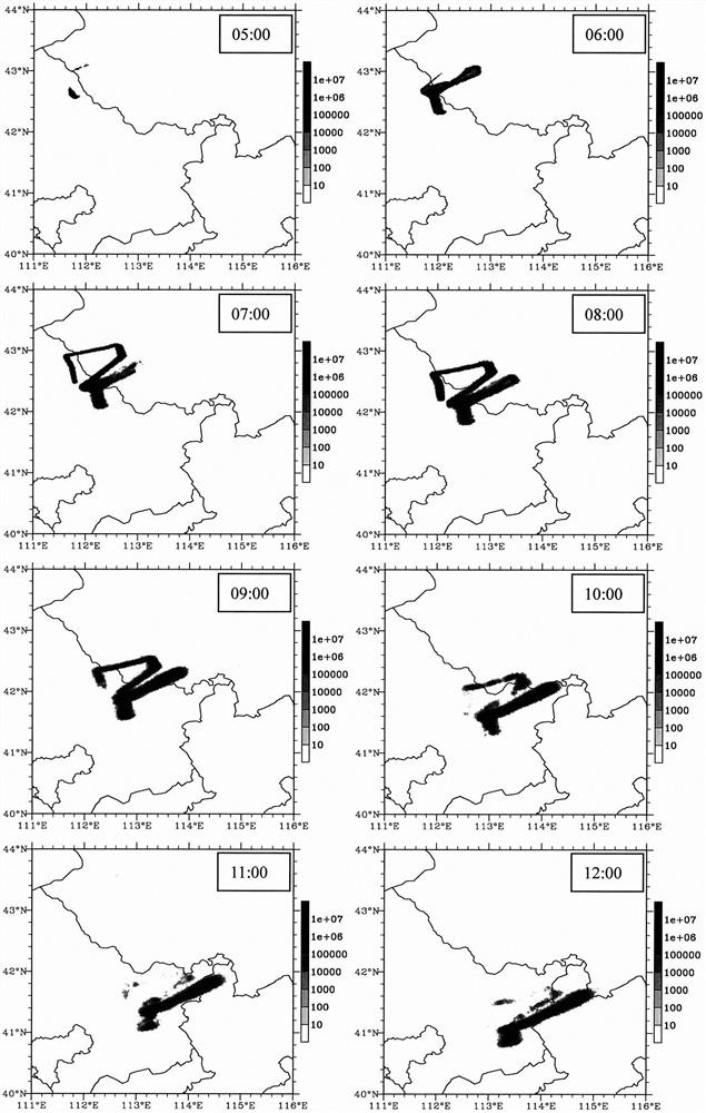 A method for evaluating the effective catalytic range of aircraft cloud seeding operations