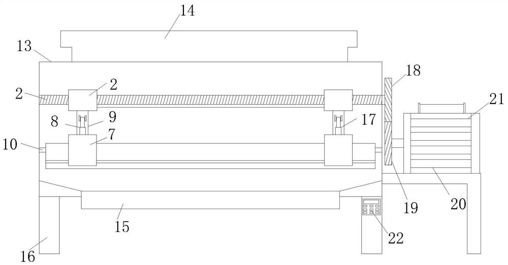 V-shaped raw coal drying device for cement production