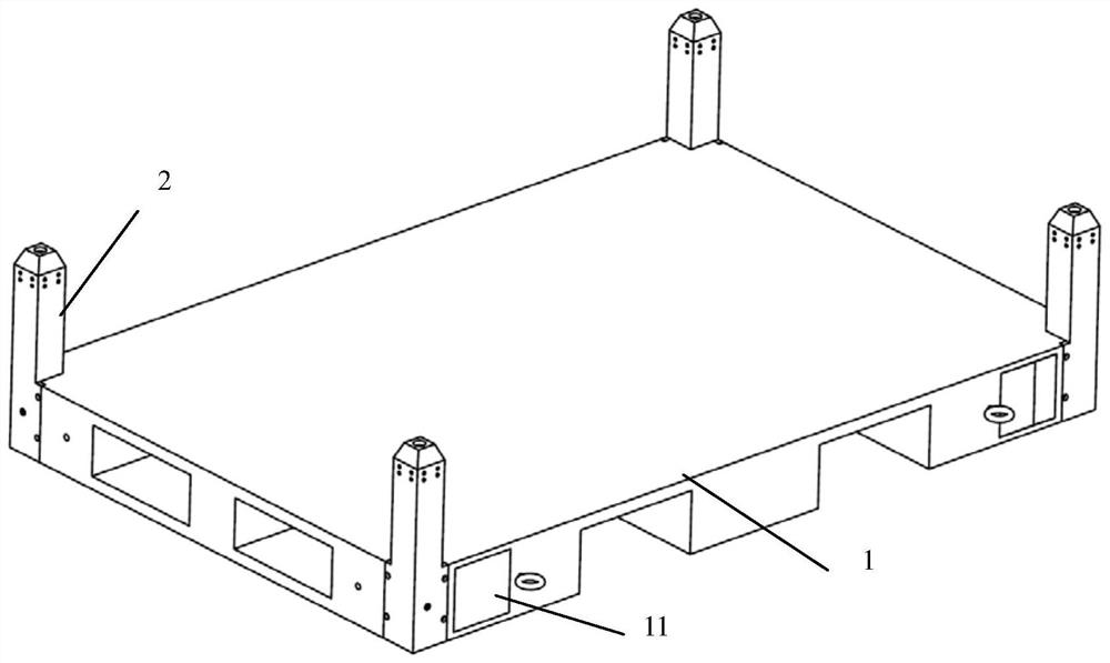 A kind of equipment for ship and land logistics transshipment chain