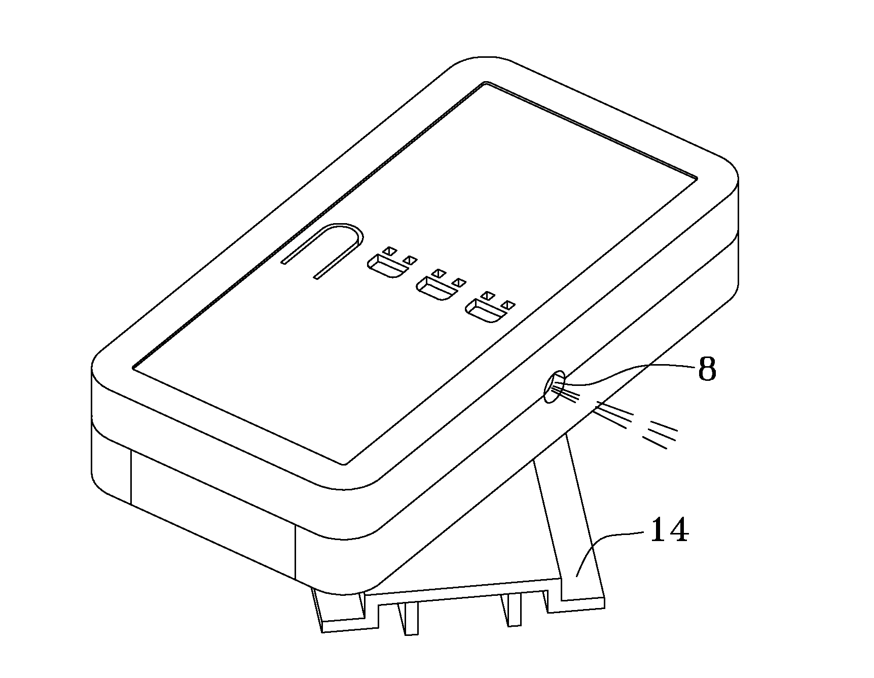 Microprocessor controlled medical laser device