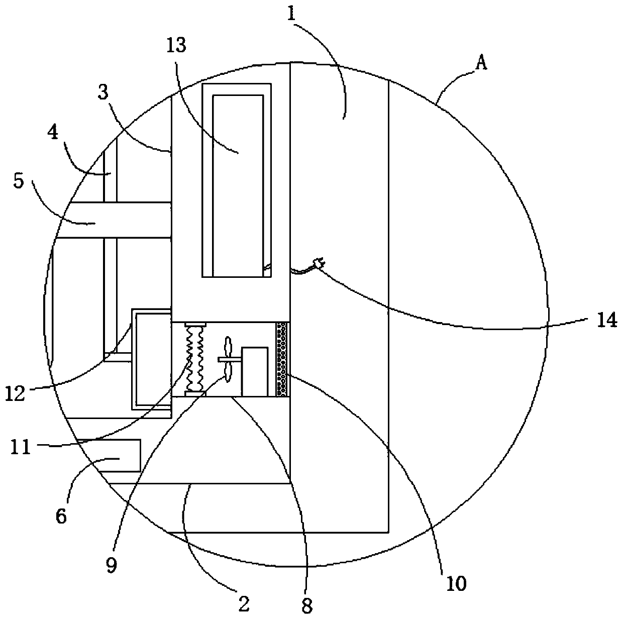 Heat insulating energy saving device for building external wall