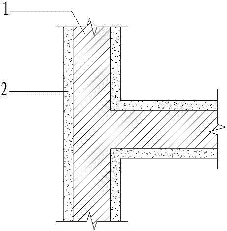 Sliding isolation device with high-ductility concrete composite masonry structure, and construction method thereof