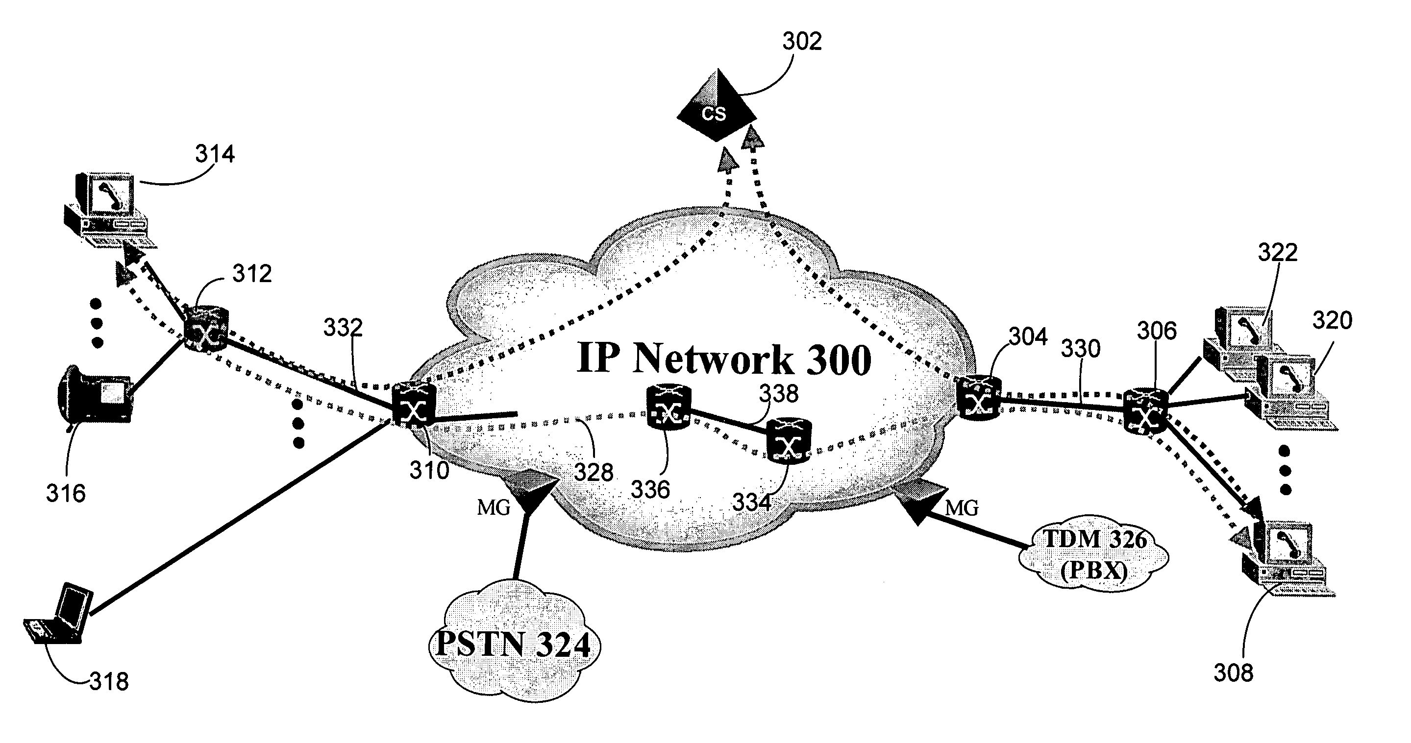 Technique for end-to-end admission control of real-time packet flows