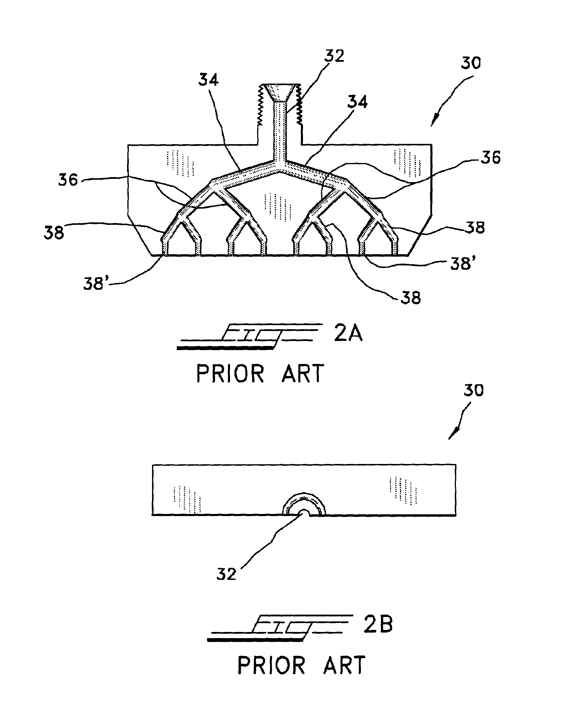 Nozzle for use in rotational casting apparatus