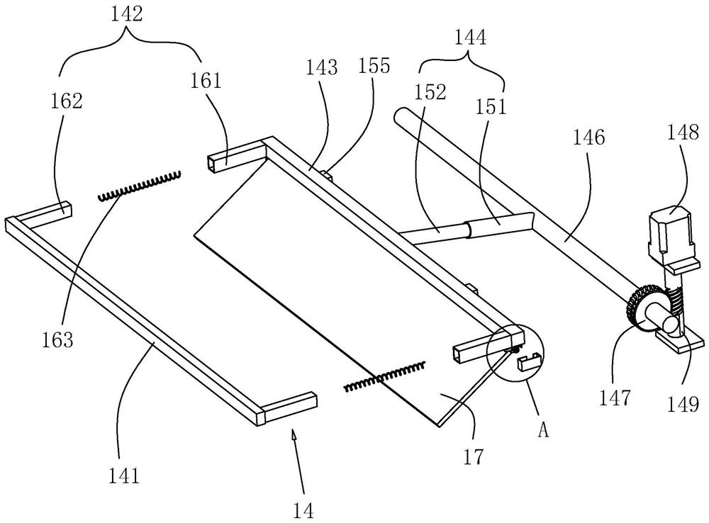 Road drainage device for sponge city