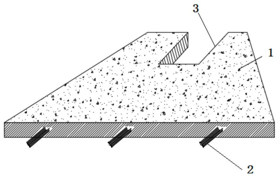 Connecting piece of sand stabilization plates and preparation method of connecting piece