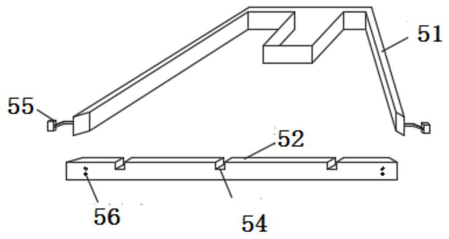 Connecting piece of sand stabilization plates and preparation method of connecting piece