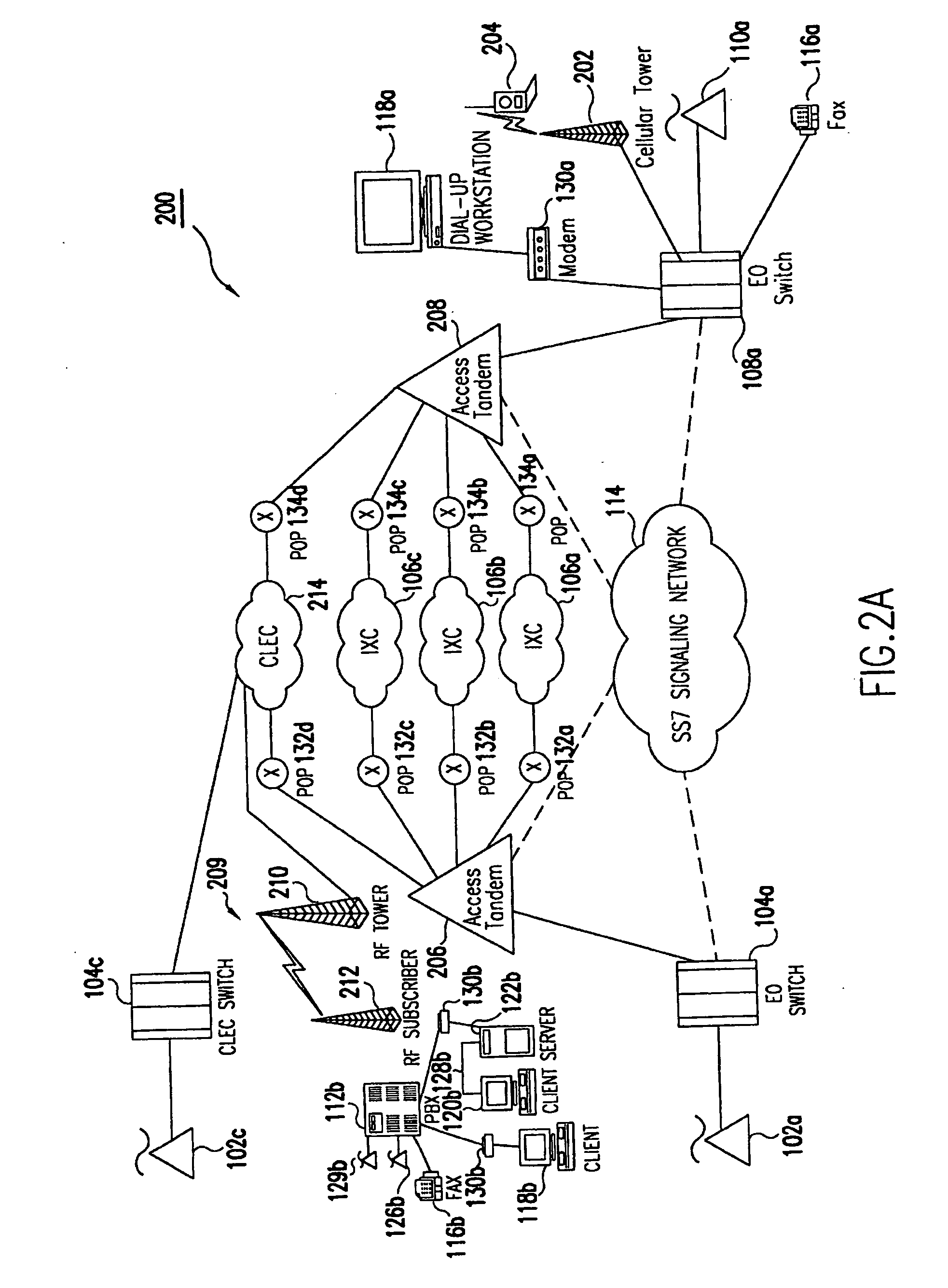 Method for providing for Quality of Service (QoS) - based handling of IP-flows in a wireless point to multi-point transmission system