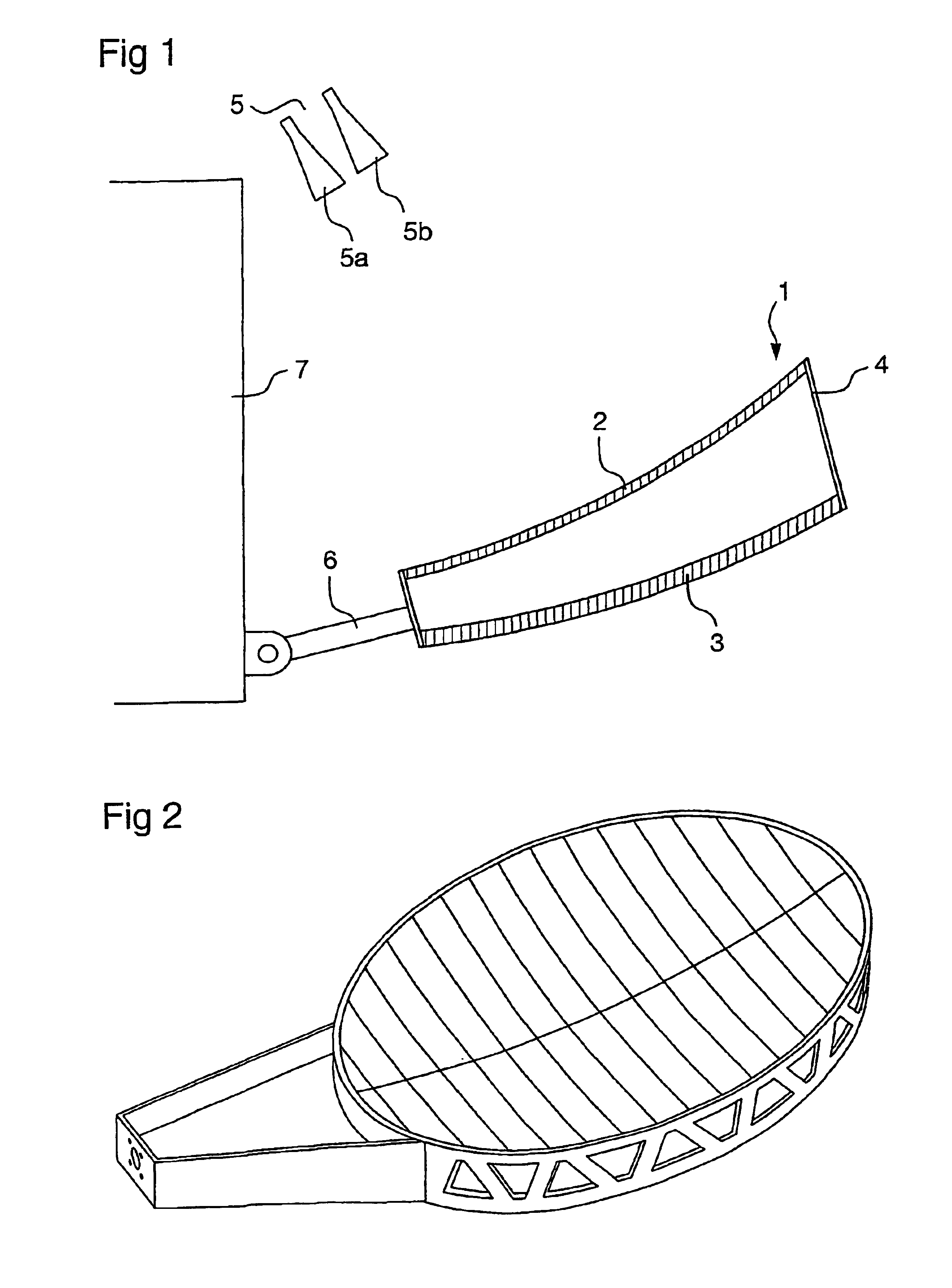 Reflector and antenna system containing reflectors