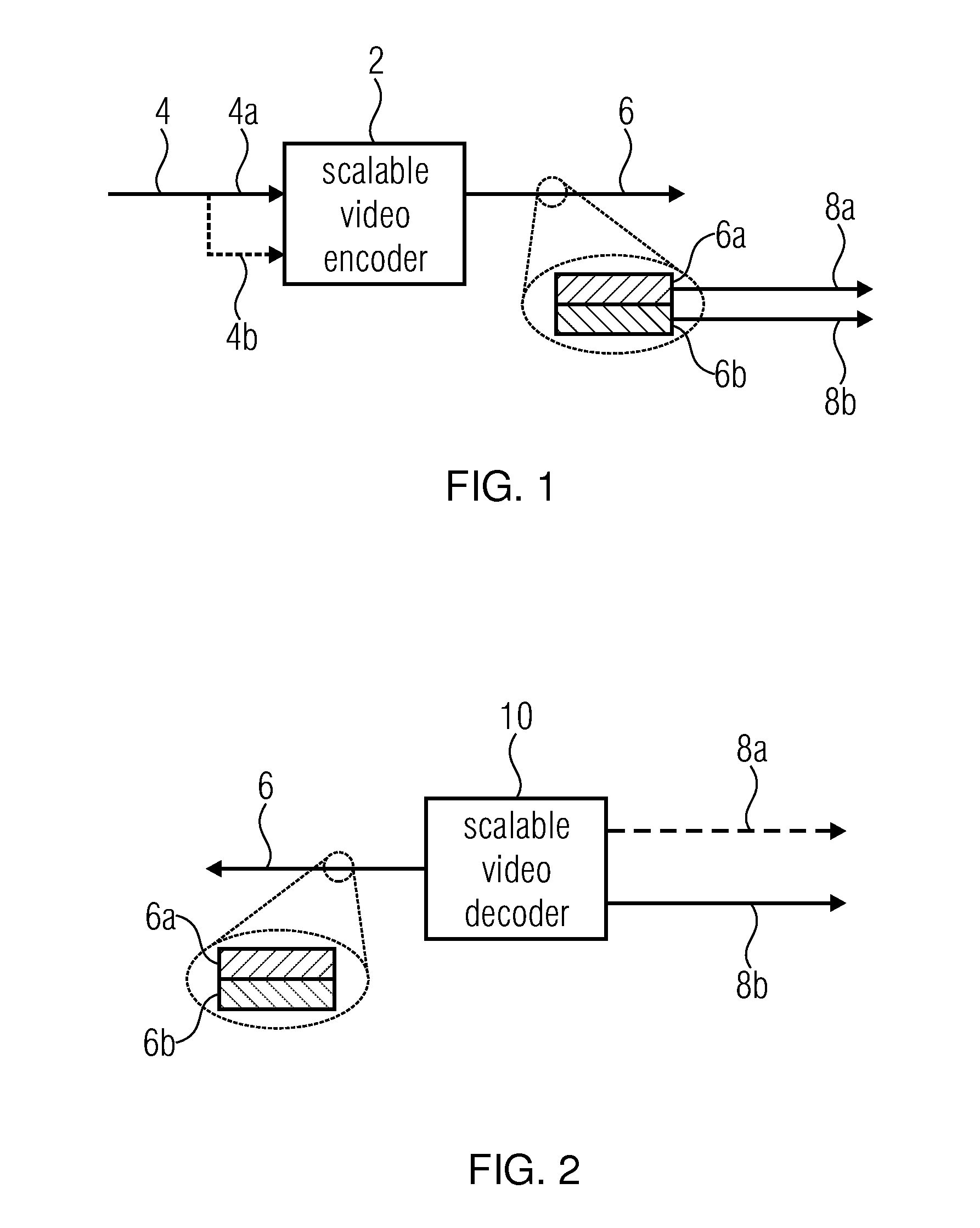 Scalable video coding using subblock-based coding of transform coefficient blocks in the enhancement layer