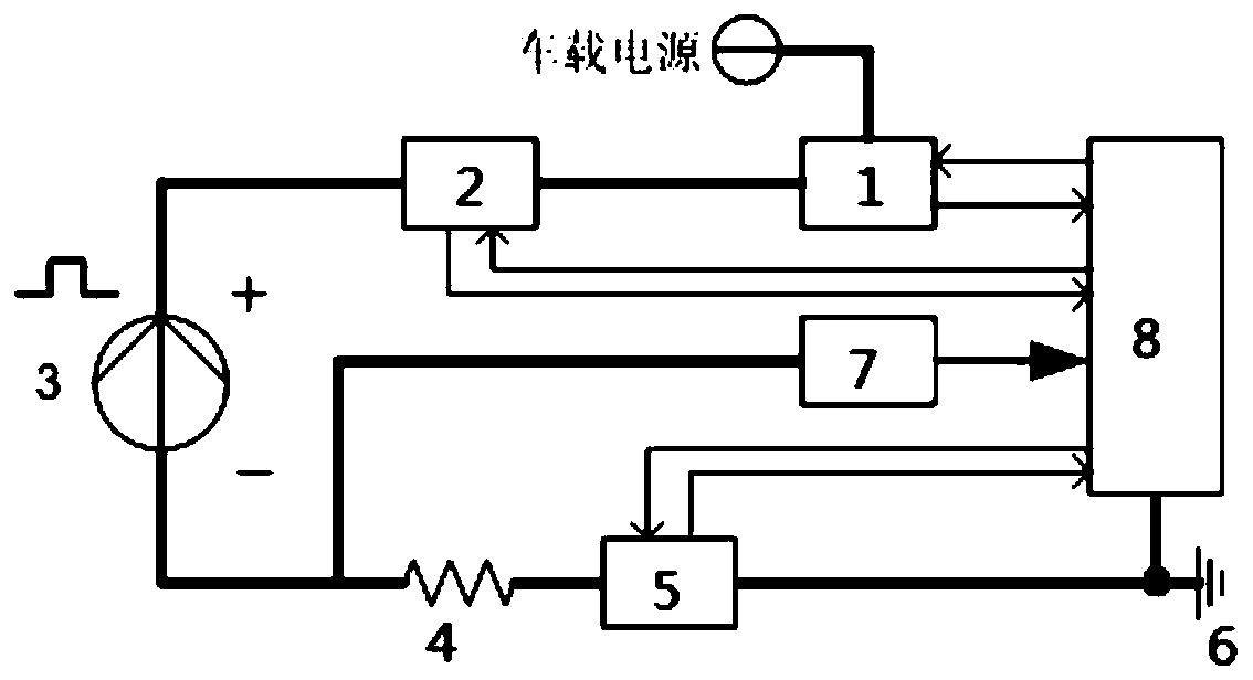 Wheel speed sensor interface control circuit for active electronic brake system