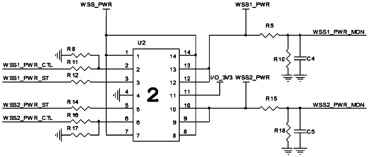 Wheel speed sensor interface control circuit for active electronic brake system