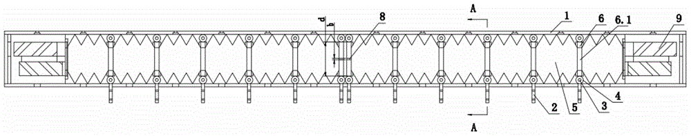 Bidirectional rolling shaft limited foldable pneumatic curtain bracket