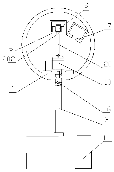 Overhead rail transportation system and turnout system thereof