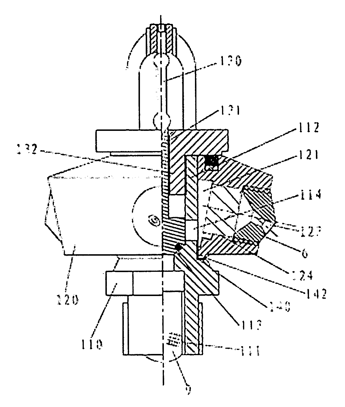 Spraying device