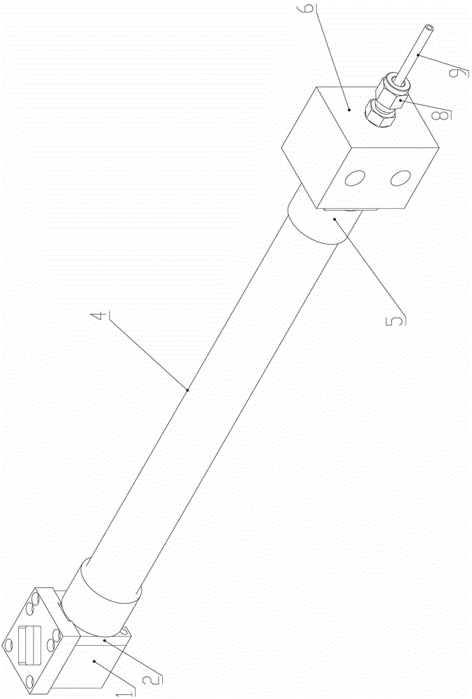 Photoresist pipeline sleeve insulation device