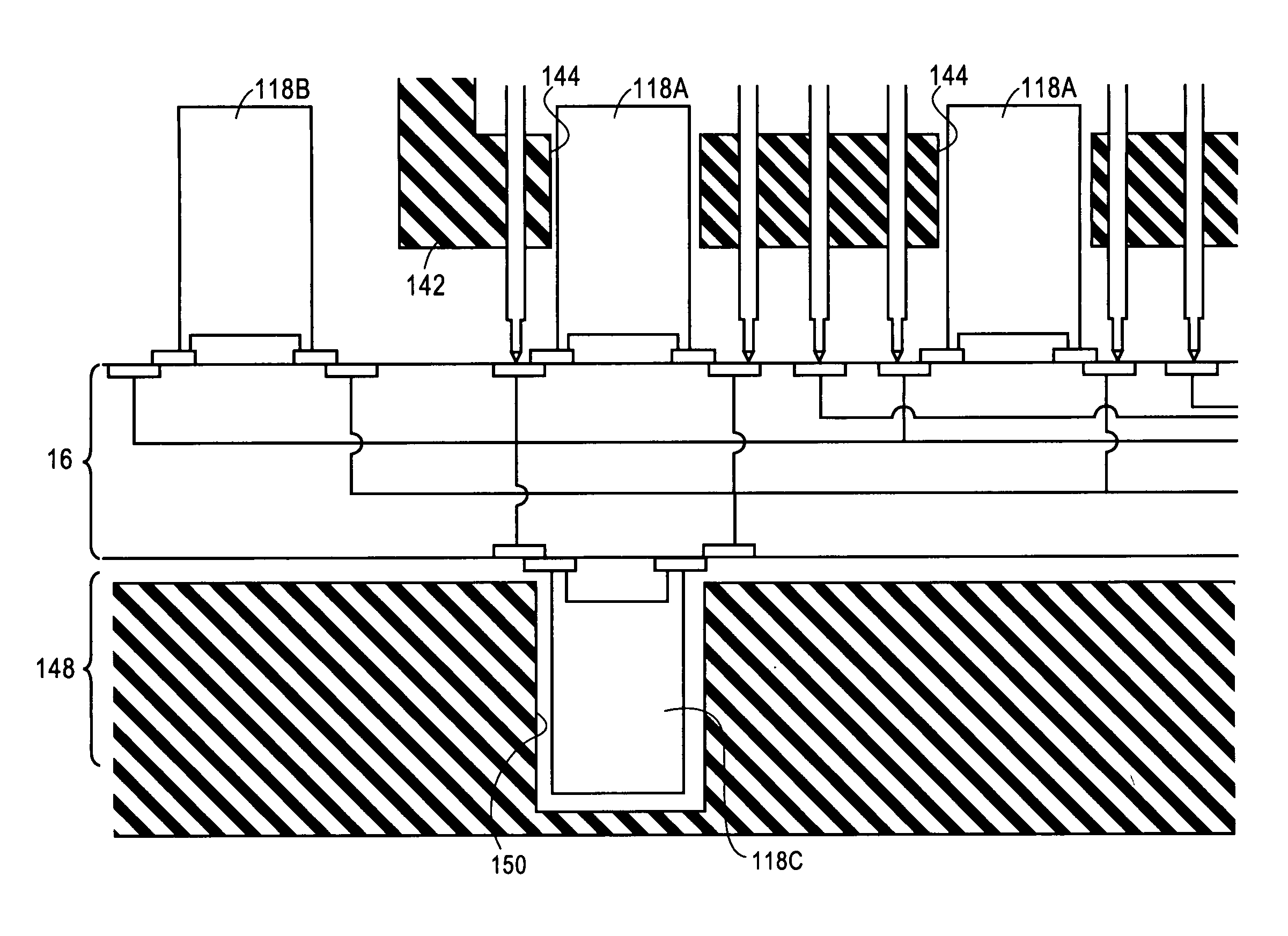 System for testing and burning in of integrated circuits