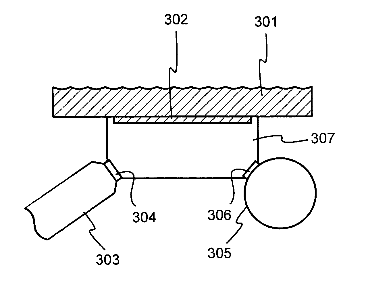 Measurement arrangement for X-ray fluoresence analysis