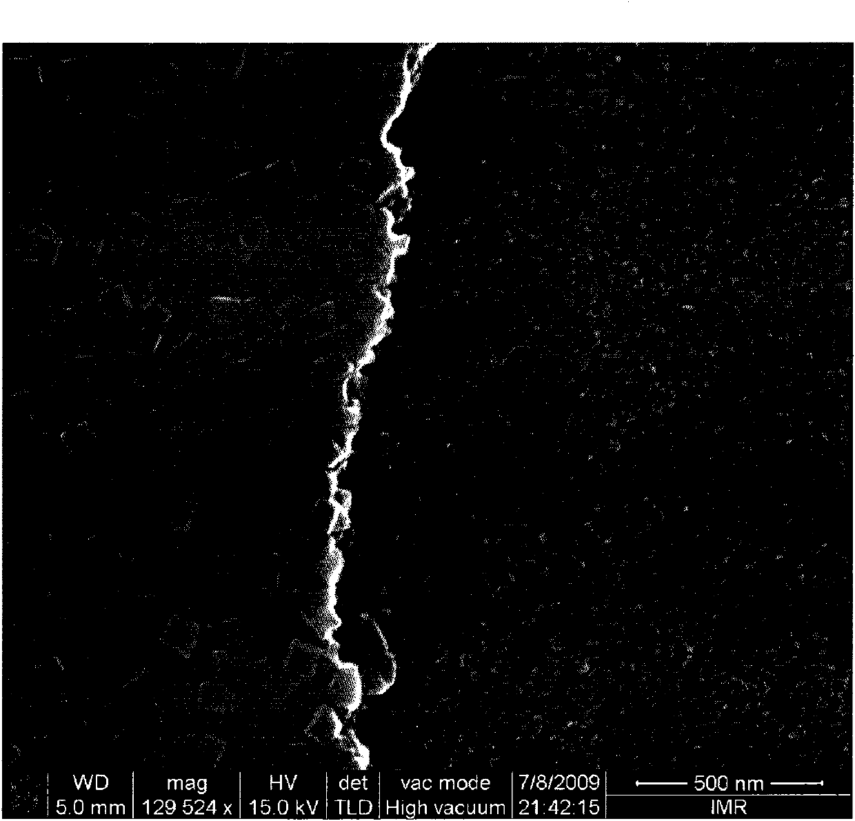 Method for preparing single-layer high-activity titanium dioxide thin film