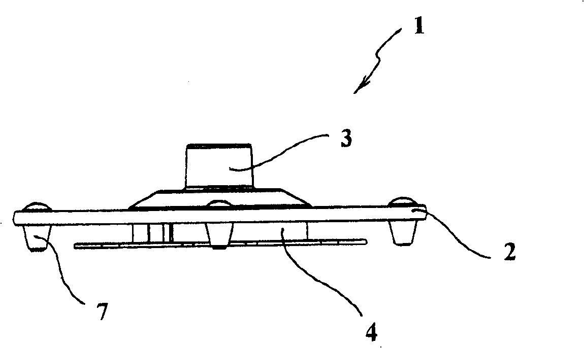 Power source chassis of wireless electric hot-water pot