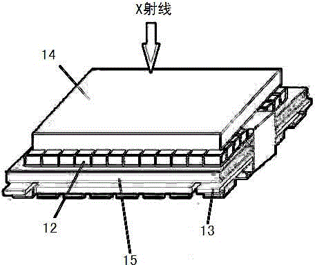 Method for calibrating X-ray detector on basis of auxiliary module