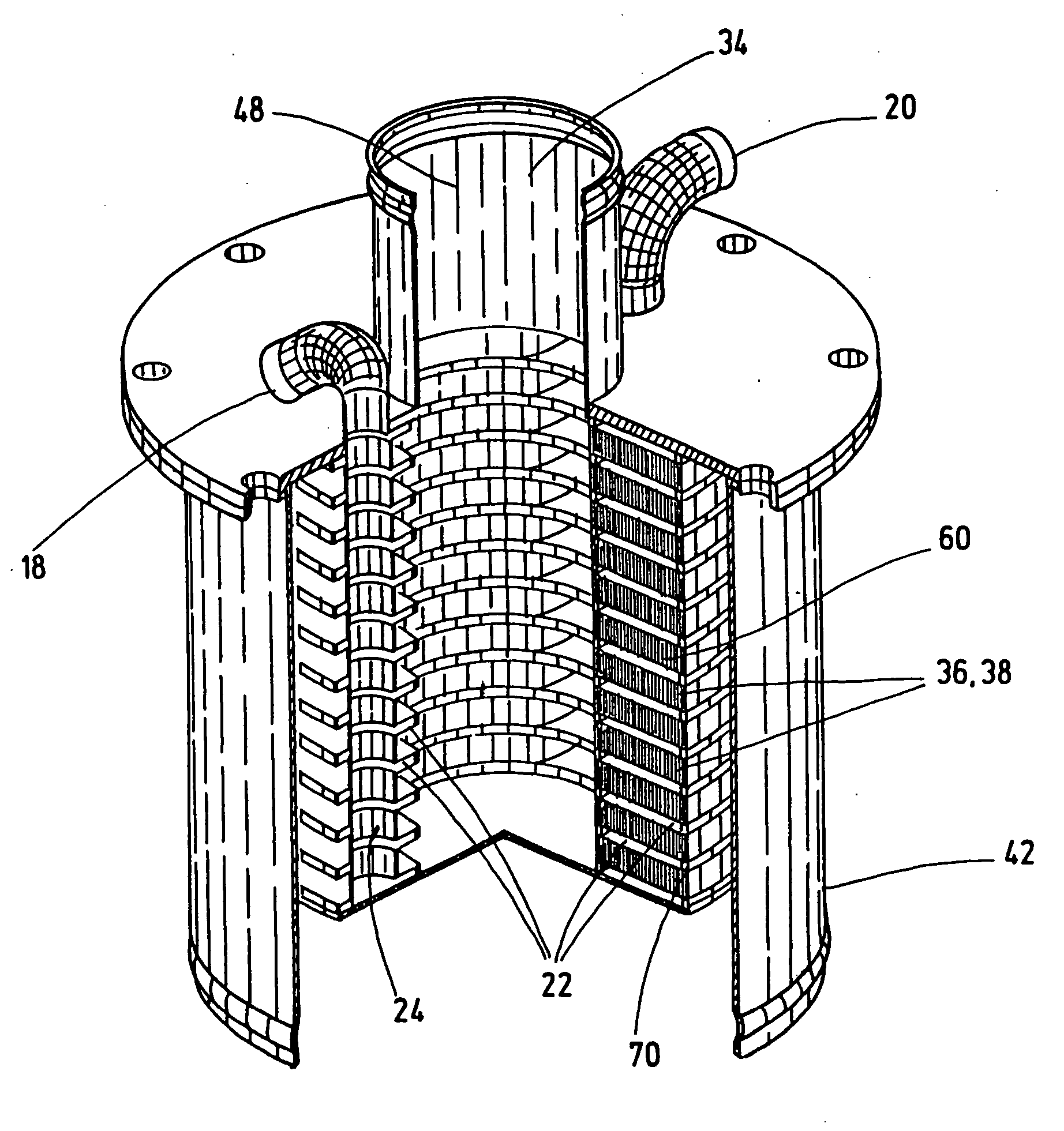 Cooler and method of cooling a medium