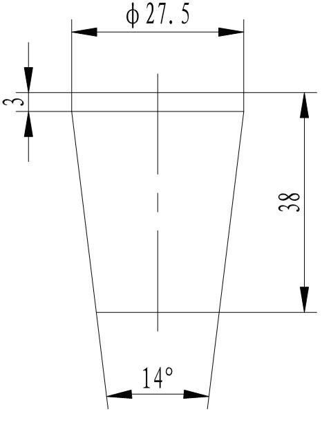 Forging method for forming through holes of working clamping plates by hot extrusion