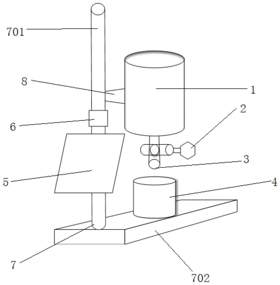 Device for automatically measuring foam drainage time, and using method thereof