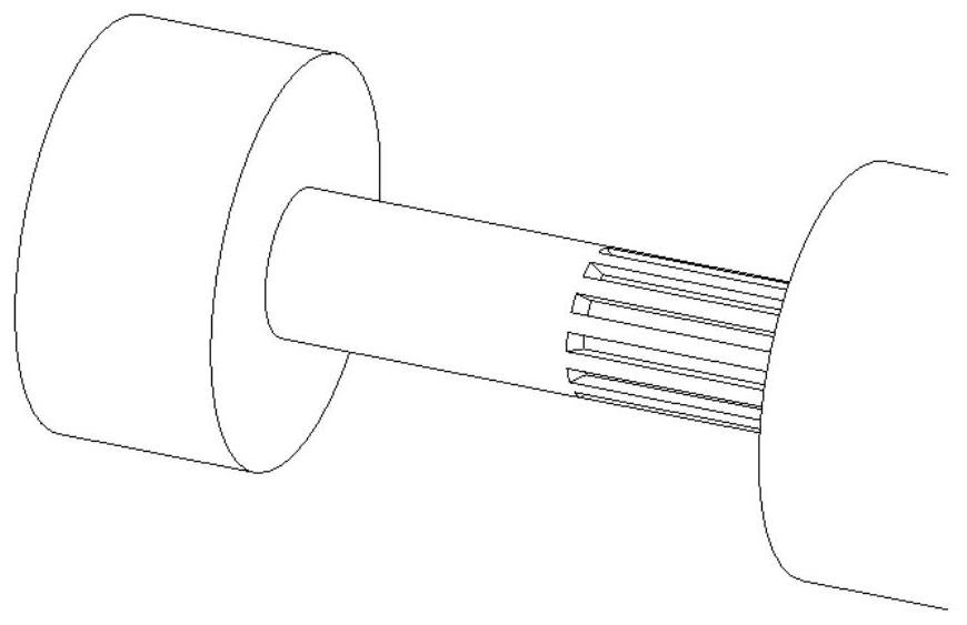 A micro-free piston power device with a self-pressurized direct-flow scavenging structure