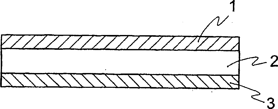 Thermoplastic polyimide resin film, multilayer body and method for manufacturing printed wiring board composed of same