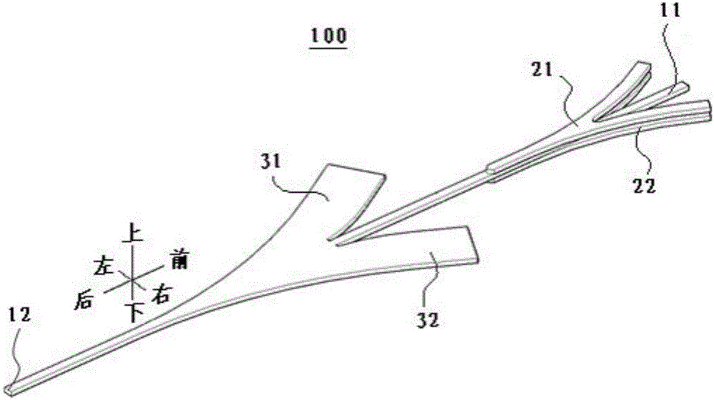 Micro-channel structure used for two-dimensional hydrodynamic focusing and microfluid chip