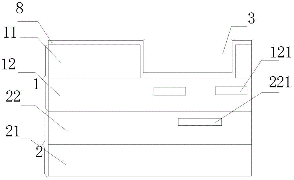 Through silicon var wafer interconnection process