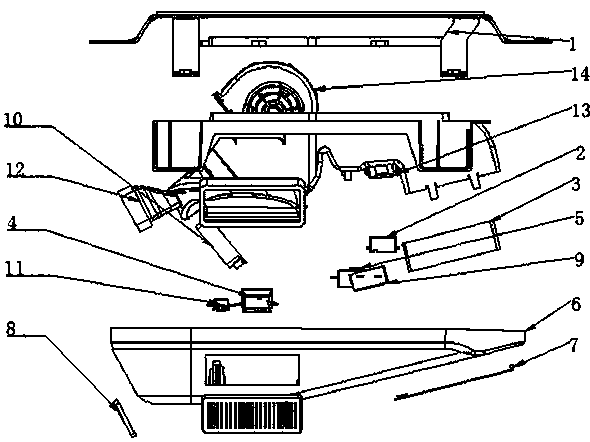 Overhead purifying module