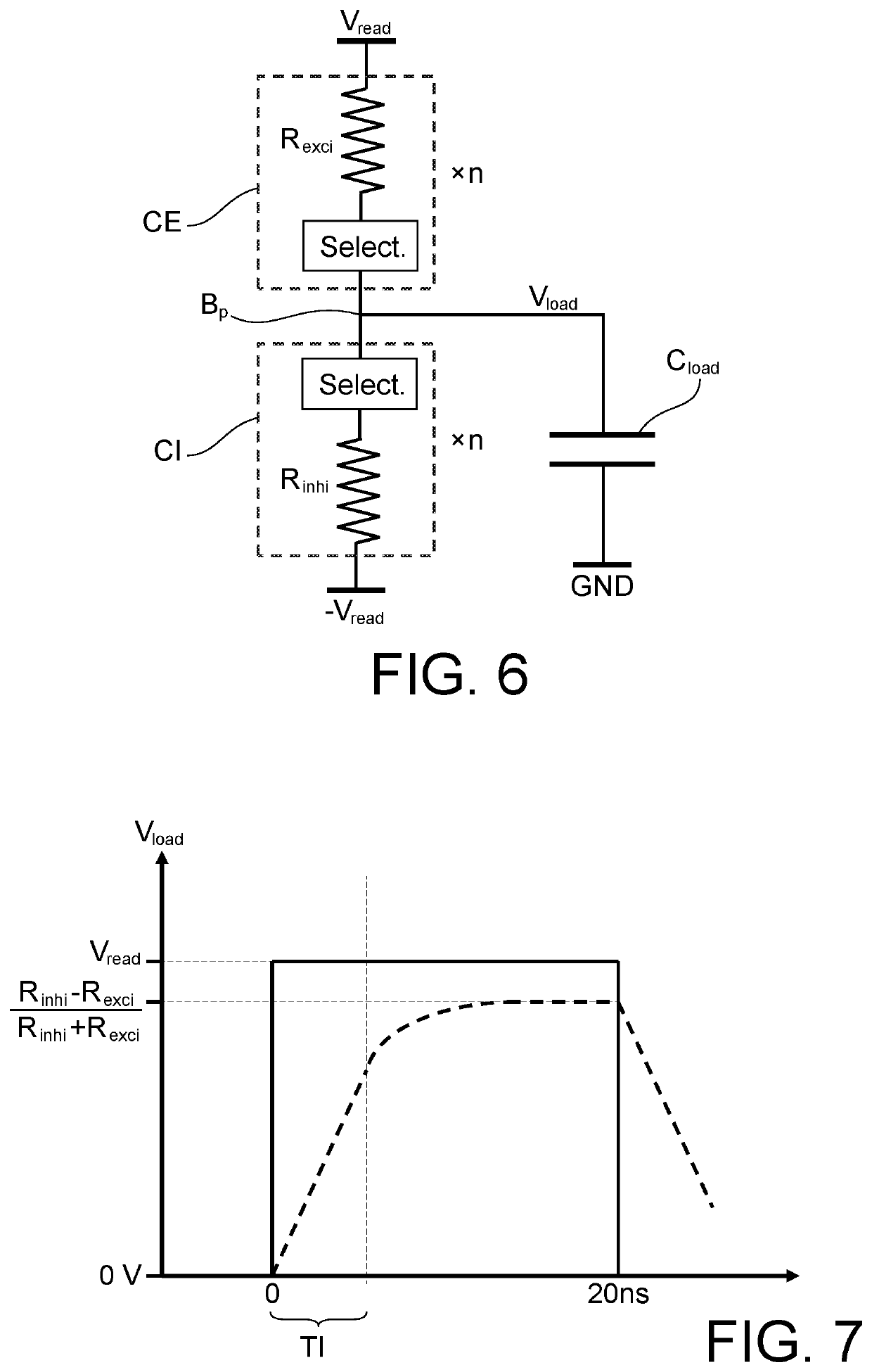 Artificial neuron for neuromorphic chip with resistive synapses