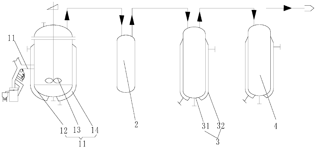 High-purity hydrogen selenide production equipment and high-purity hydrogen selenide production process based on it