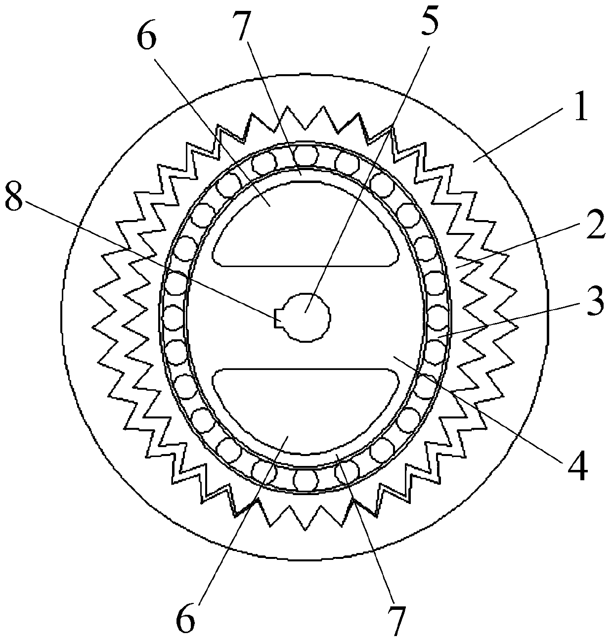 A zero-backlash harmonic gear drive