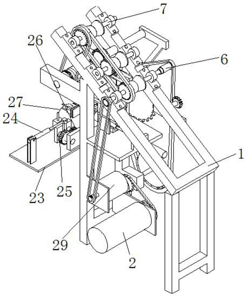 Full-automatic fried dough twist winding machine