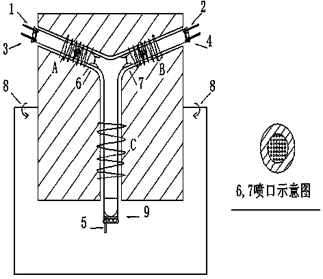 High-temperature liquid-phase synthesis method of cadmium telluride powder