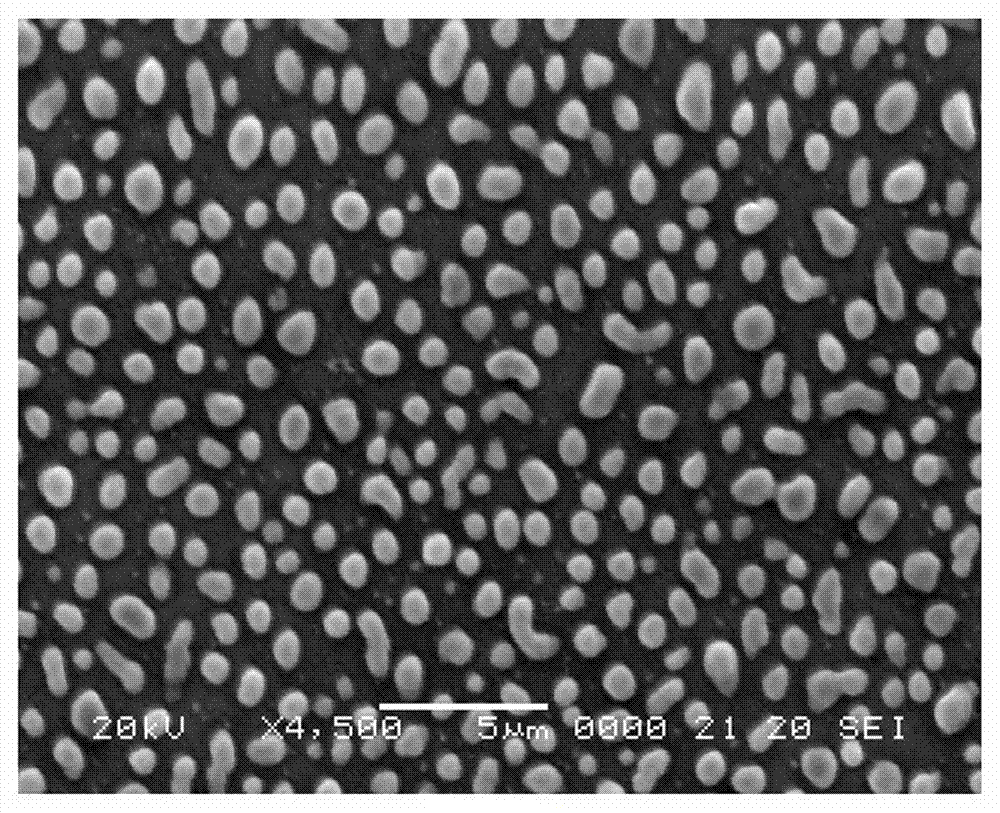 White LED chip structure with embedded silver nanoparticles