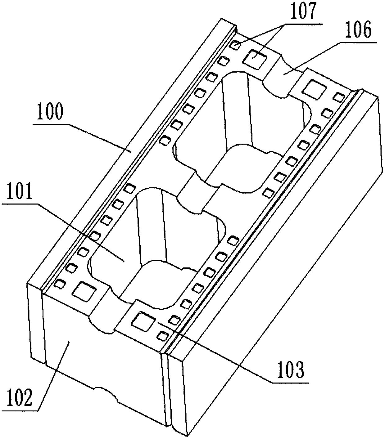 Novel building assembly structure