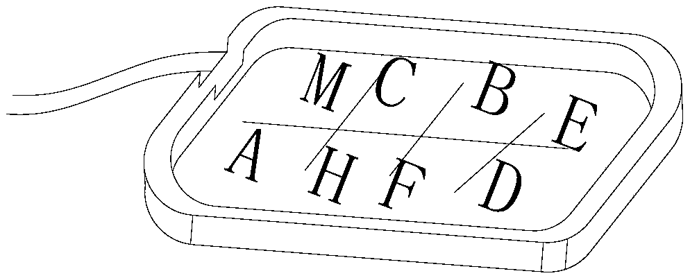 Acupuncture and physiotherapy massage device used for infantile paralysis and using method