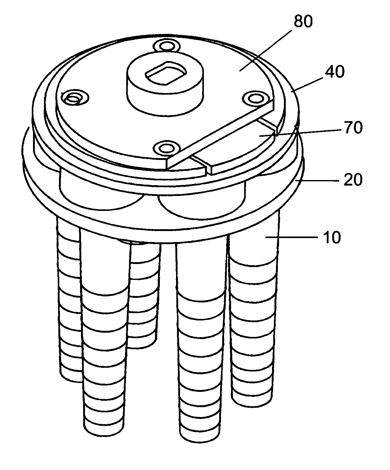 Finger plucker lock