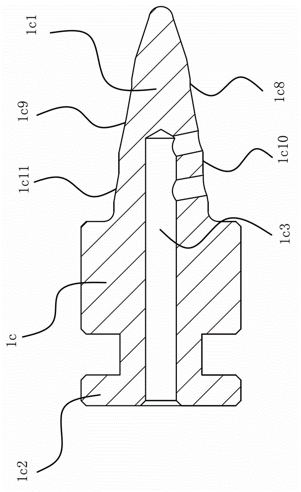 Expansion valve components, one-way expansion valve and two-way circulation expansion valve