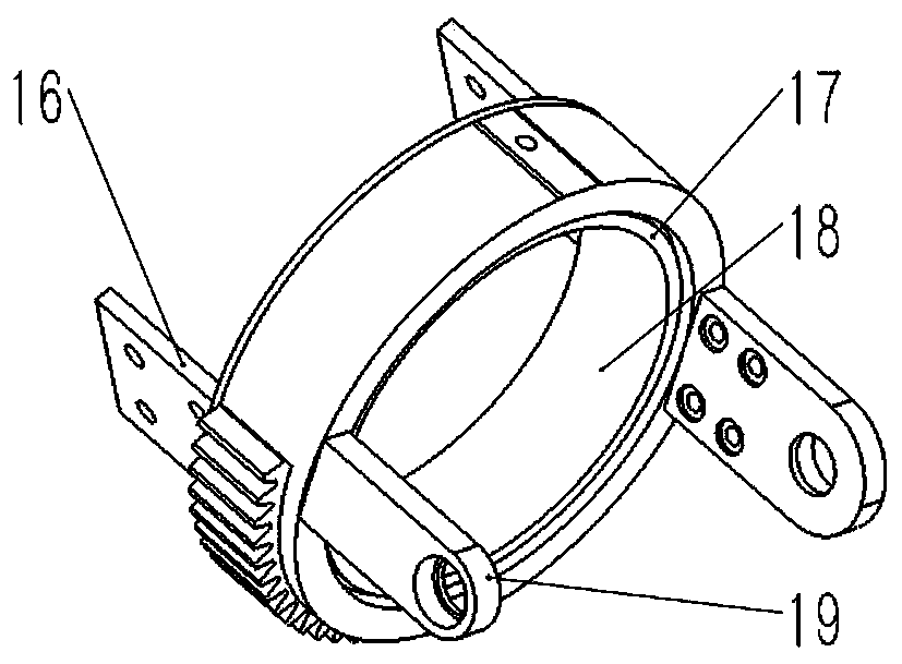 Upper limb exoskeleton mechanical arm and control method of rehabilitation training