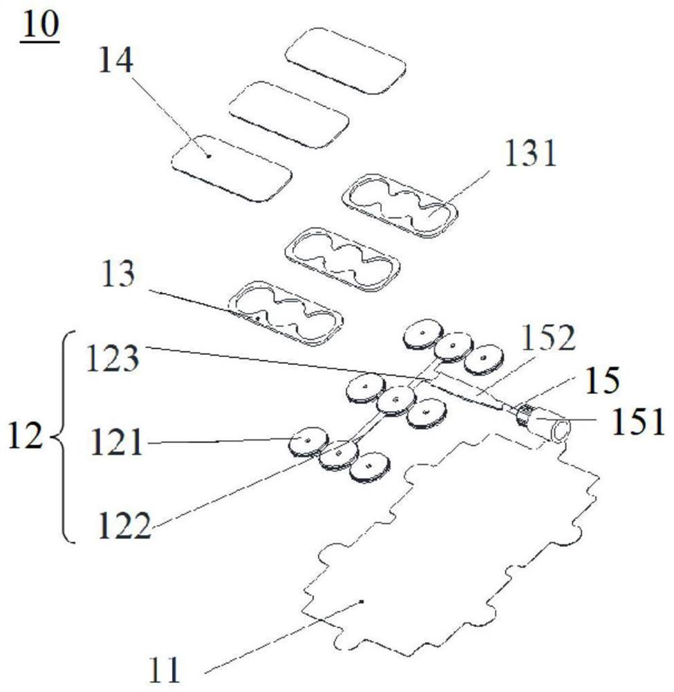 Tumor electric field treatment system and electrode patch assembly thereof