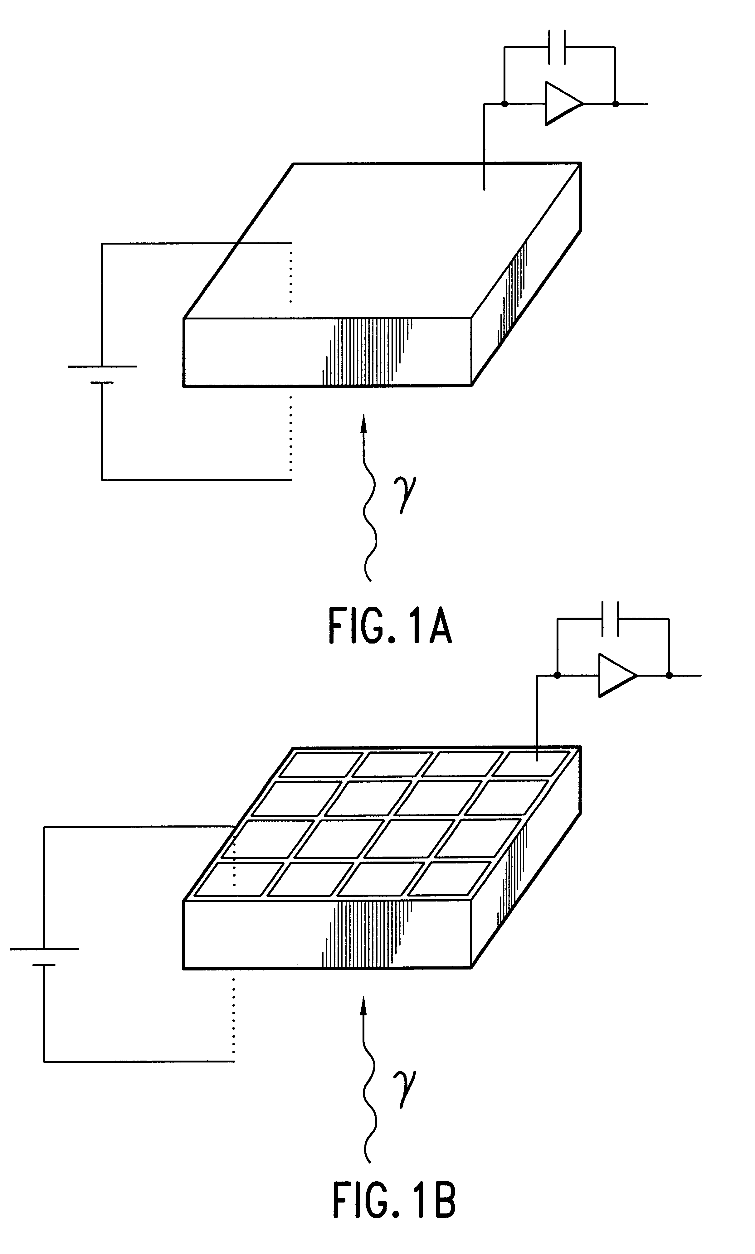 Room temperature solid state gamma or X-ray detectors