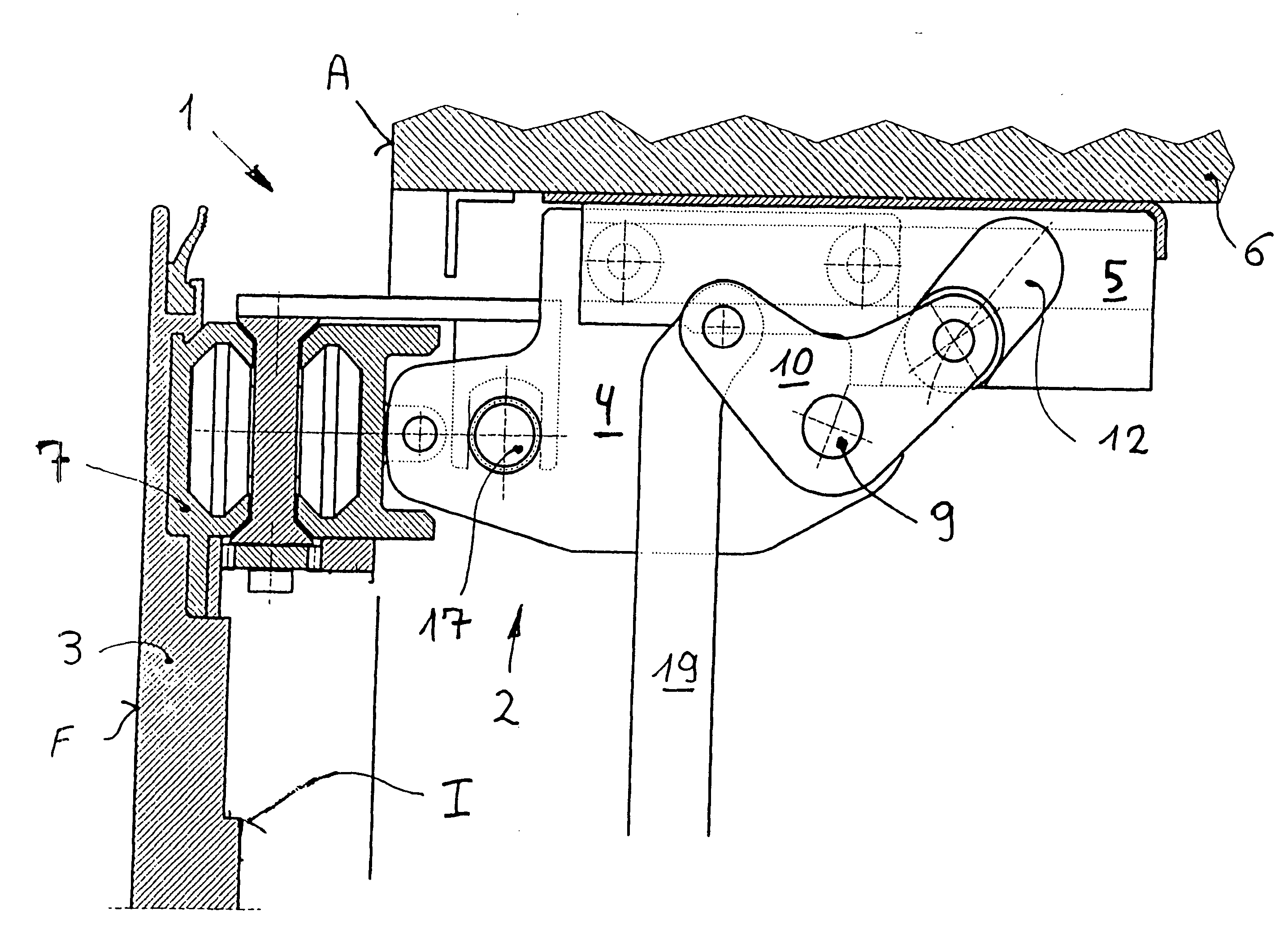 Pivoting sliding door for vehicles