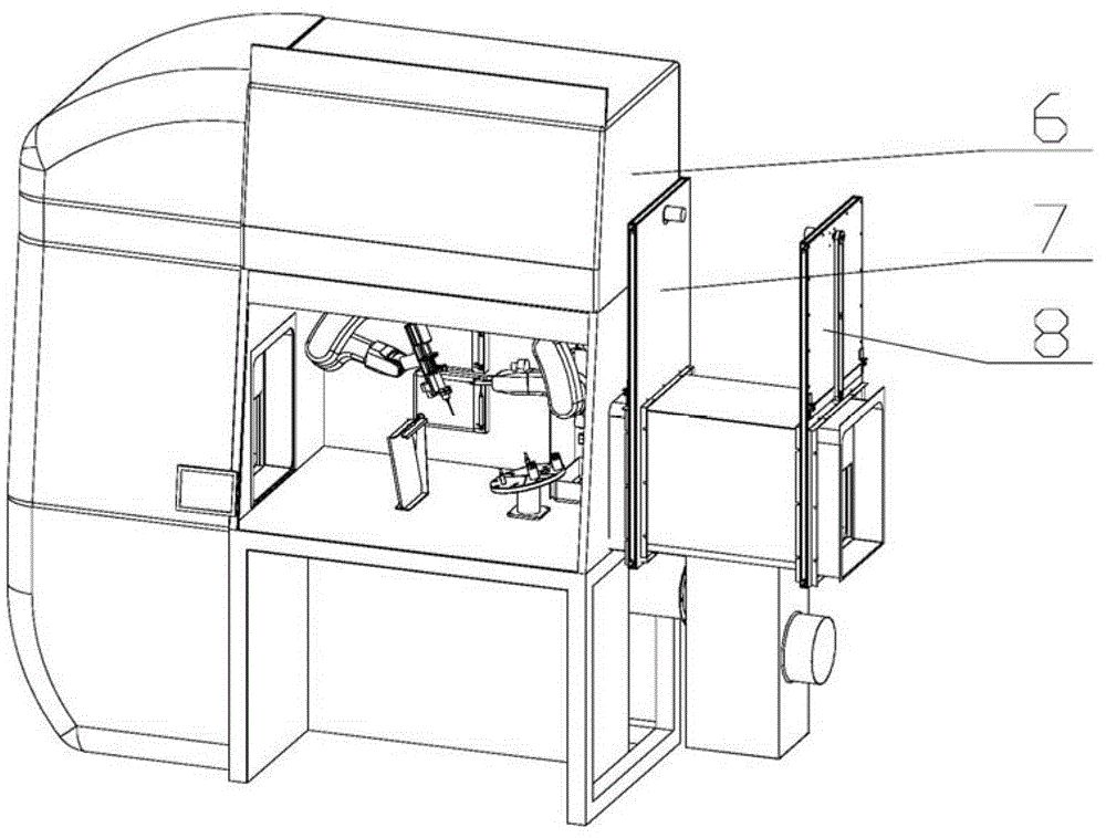 Purification and manipulator automatic pharmacy intravenous admixture device