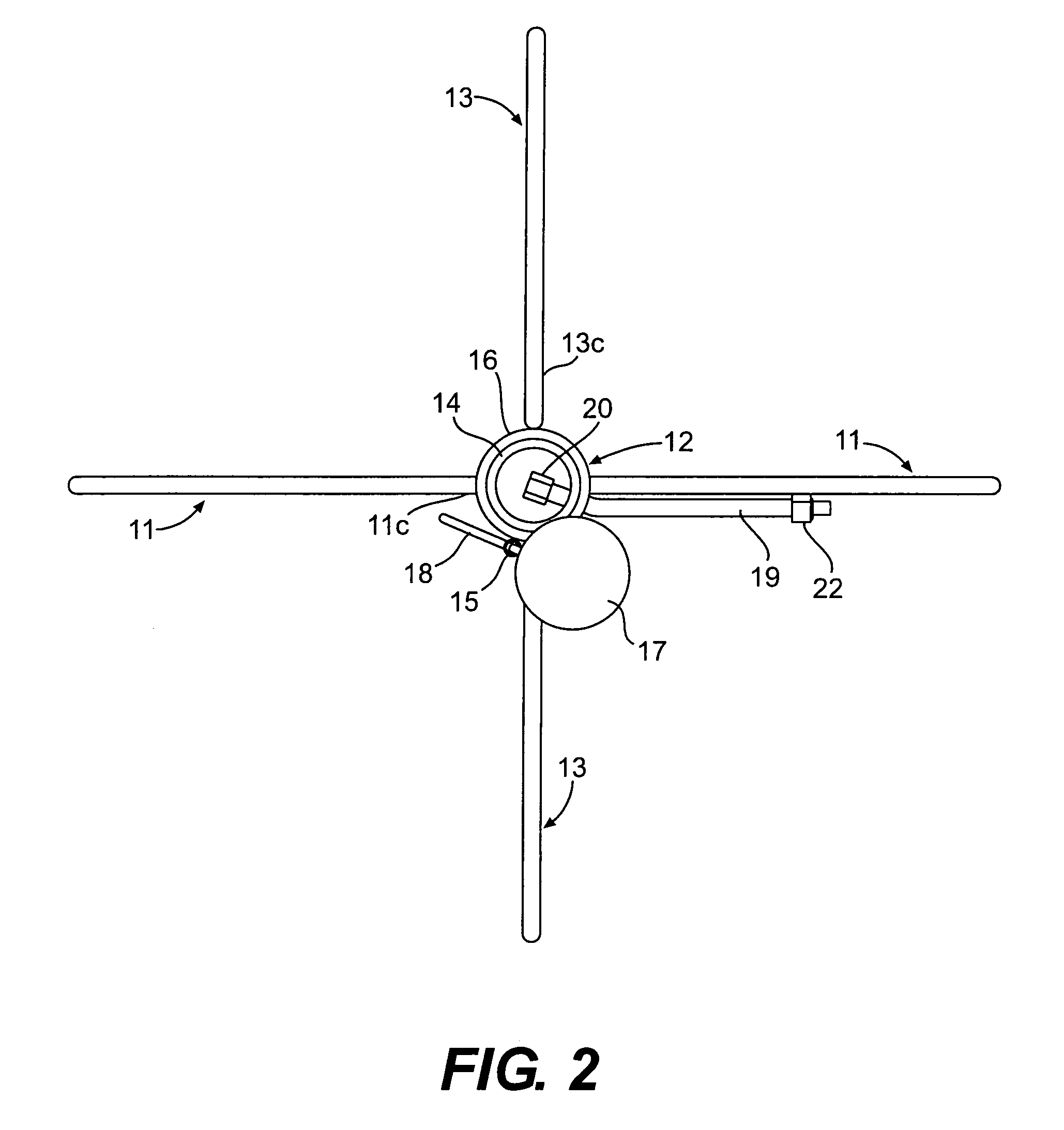 Stand assembly for supporting free-standing objects