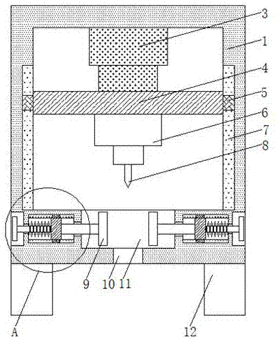 Gear machining drilling equipment convenient to use